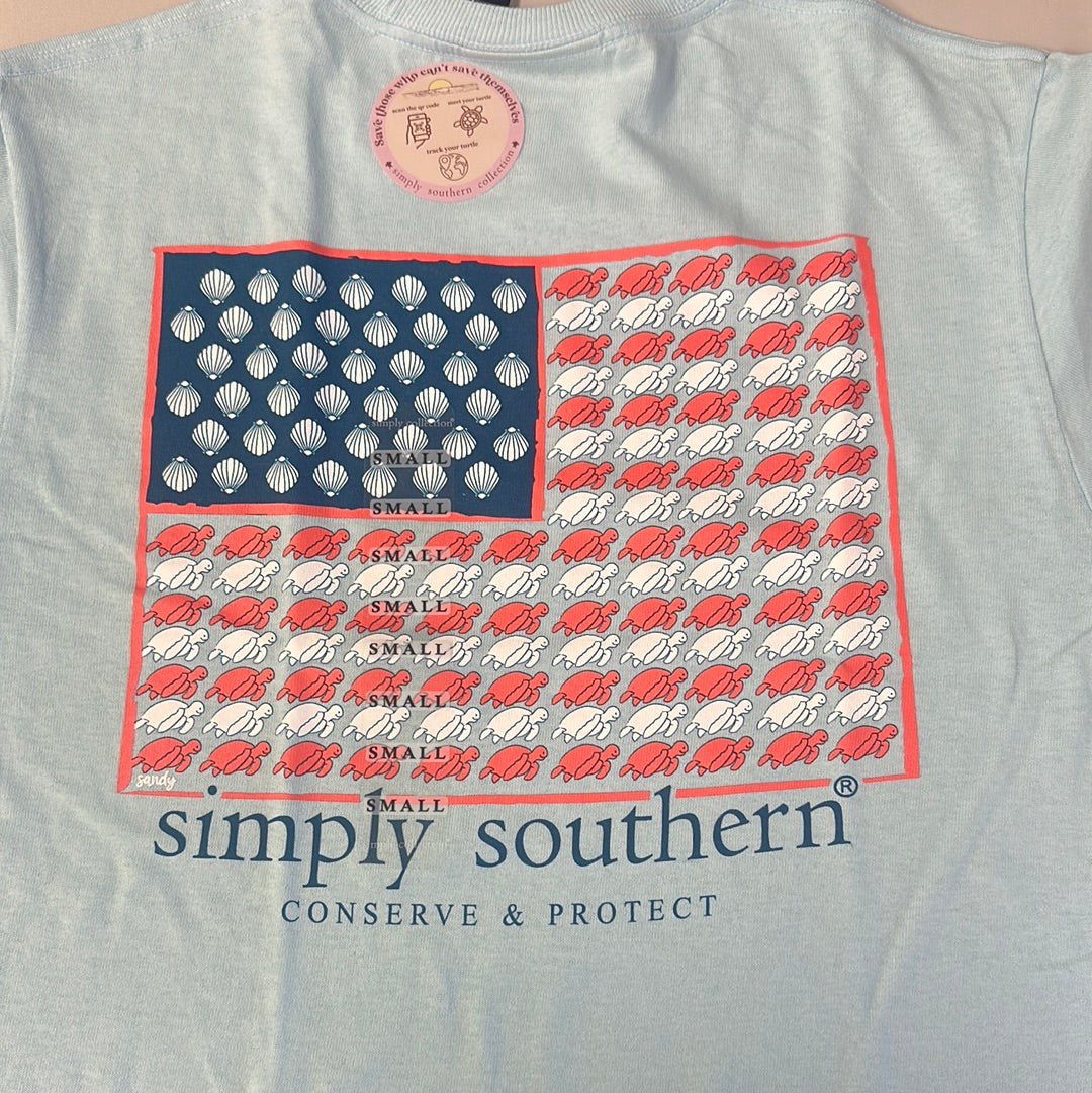 Simply Southern Flag Ice
