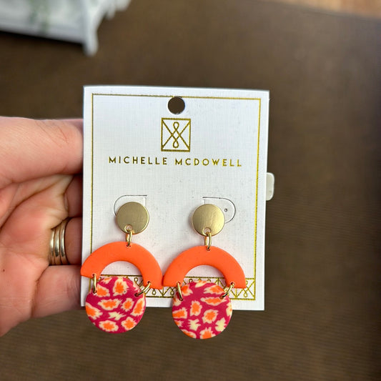 Michelle McDowell Fierce and Fine-Berry Rainey Earrings