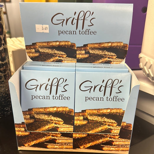 Griff pecan toffee packs