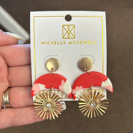 Michelle McDowell Rough Runner-Cinnamon Meredith Earrings