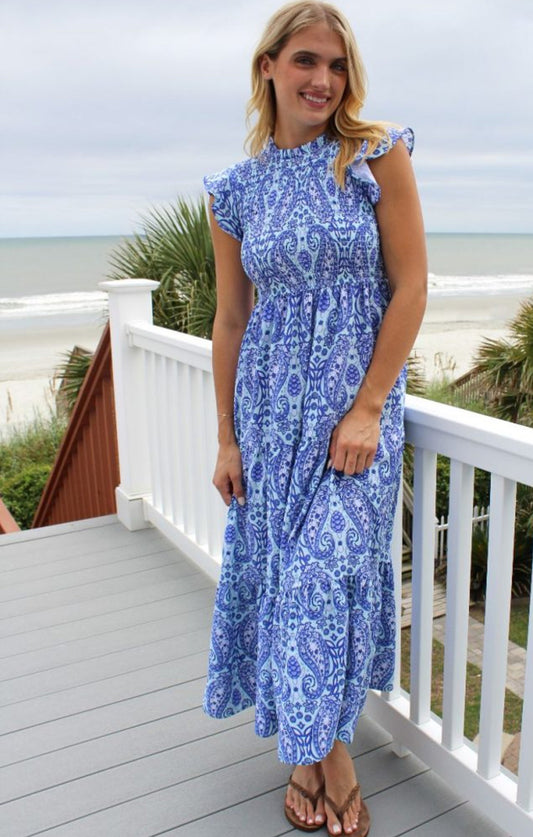 Simply Southern Blue Dress