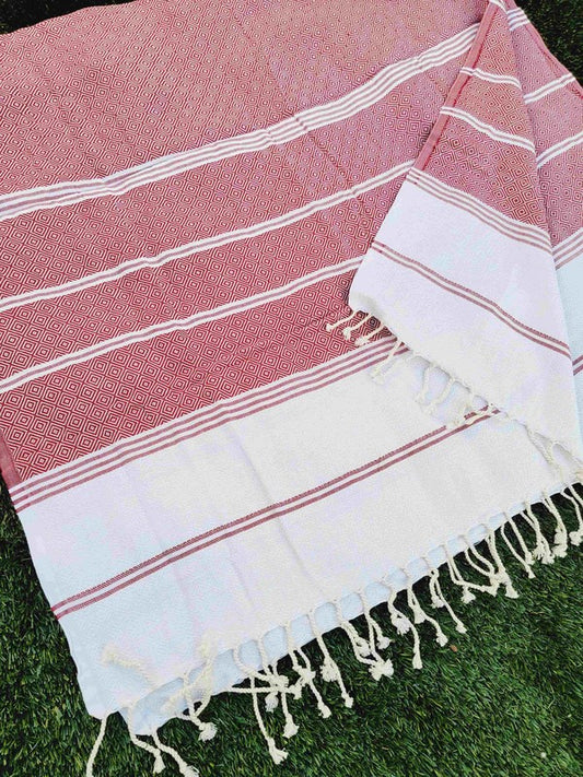 Throw Blanket Turkish Towels-Easy Carry